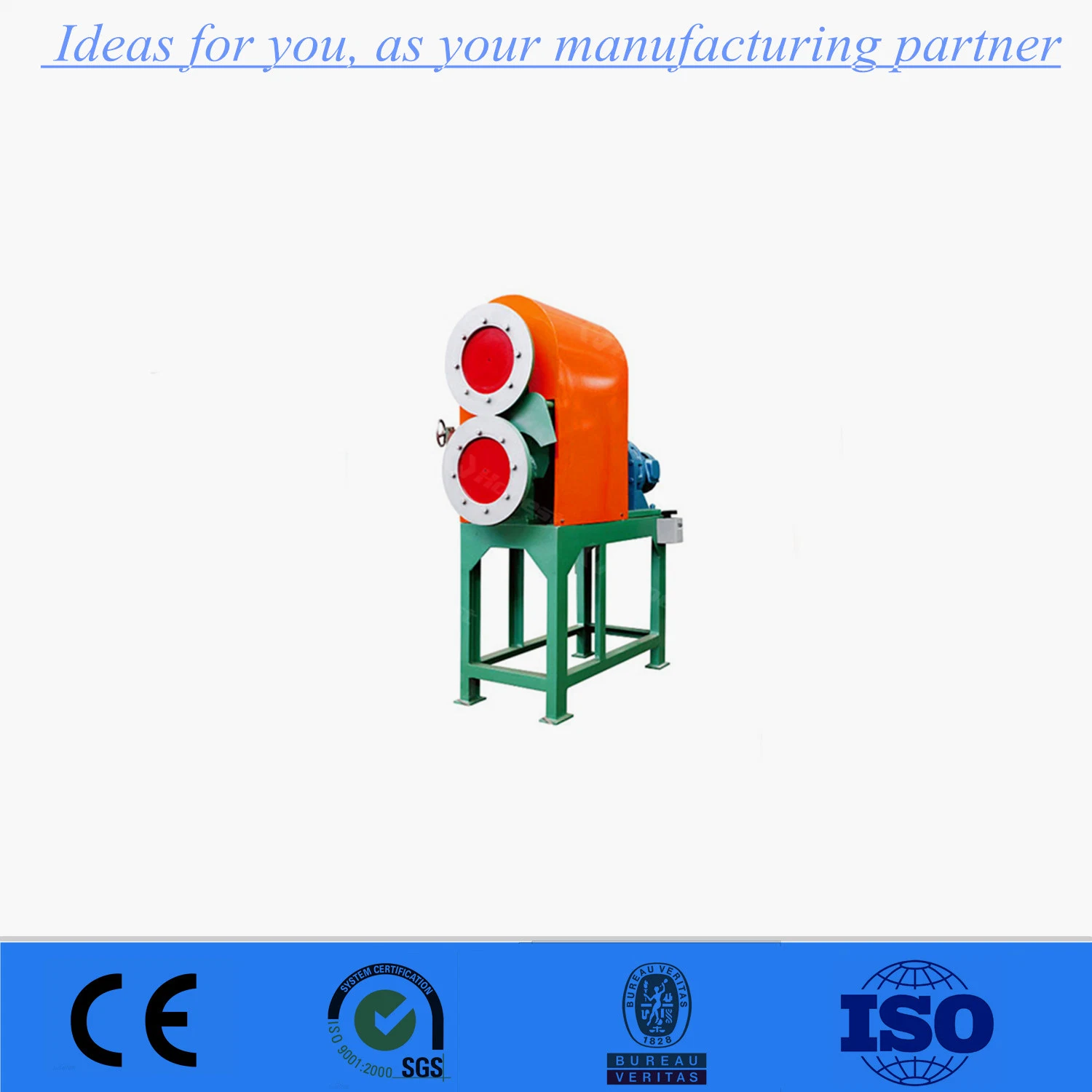 Steel Wire Separator / Tire Cutting Machine / Waste Wire Recycling Plant