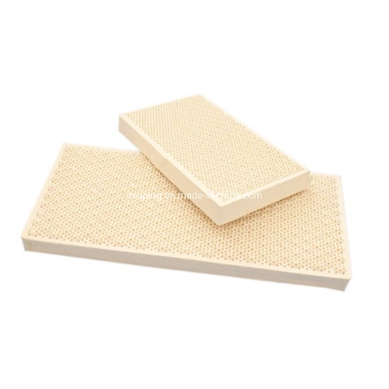 162X62X13mm Ceramic Chip Infrared Honeycomb Ceramic Burner Plate Infrared Heating Plate 170mm Honeycomb Ceramic Board