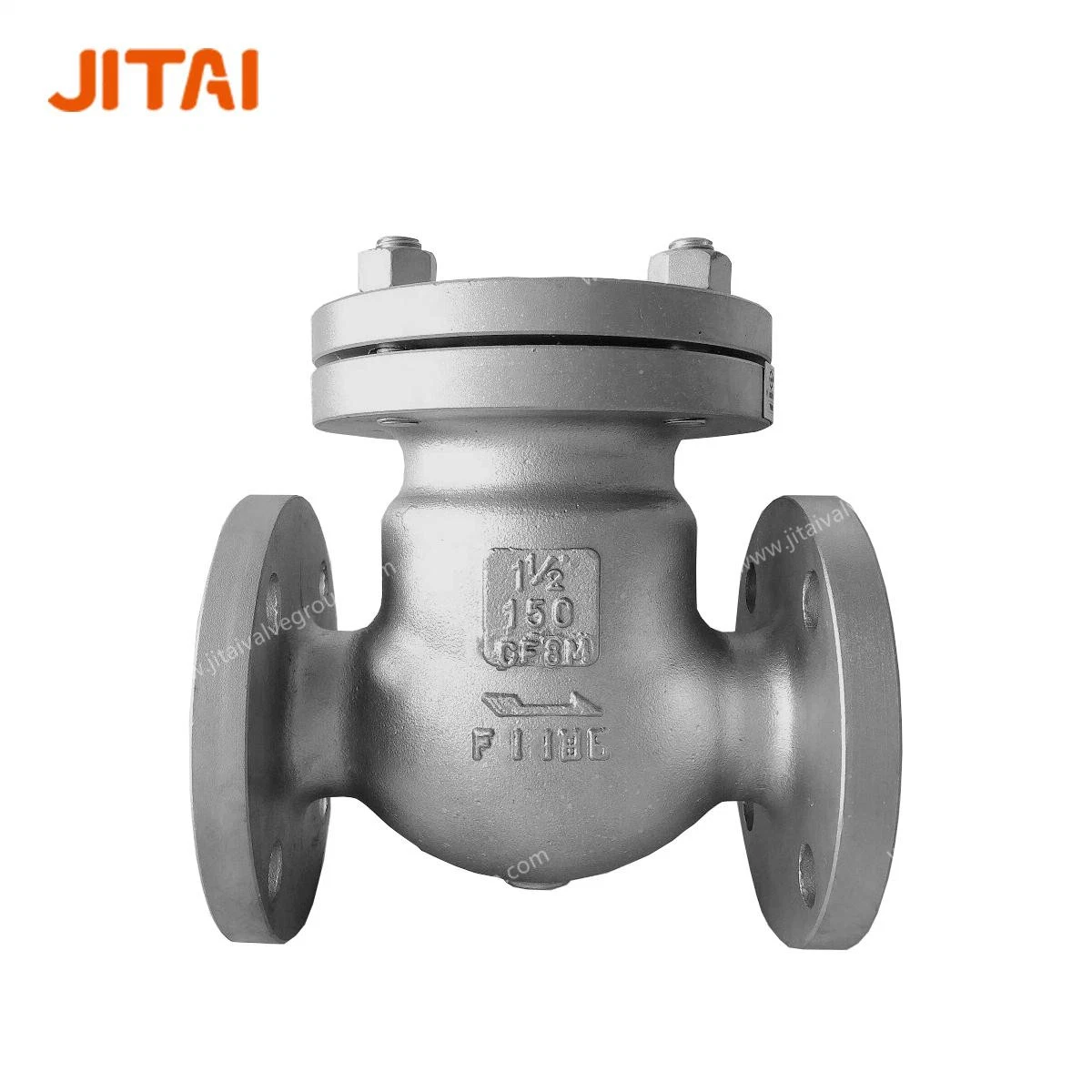 DN400 GOST Big Dimension Swing Pattern Check Valve with Flanged Connection