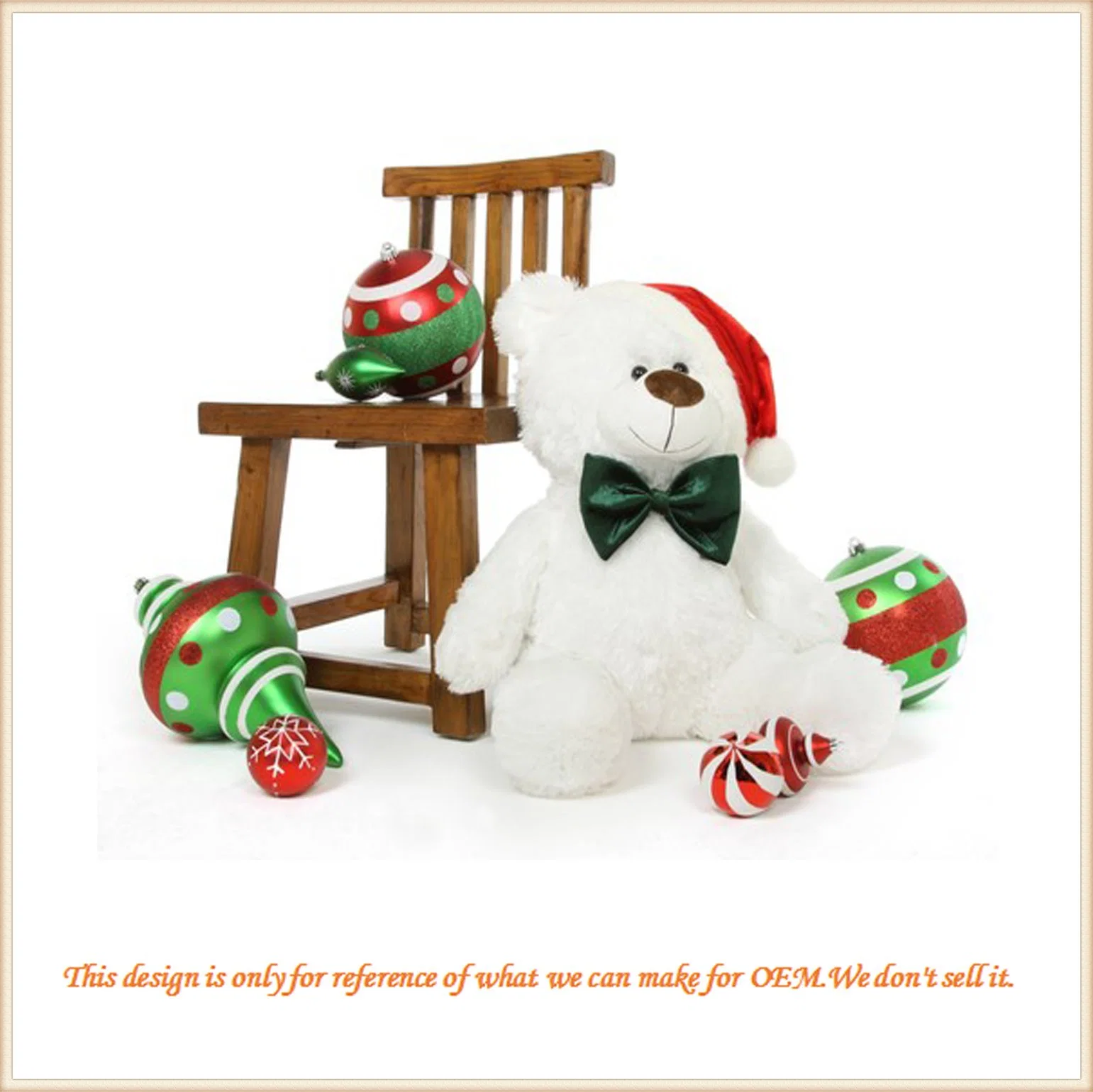 Christmas Gift Stuffed Toys/ Festival Teddybear Plush Toys/ Custom Kids Soft Toys