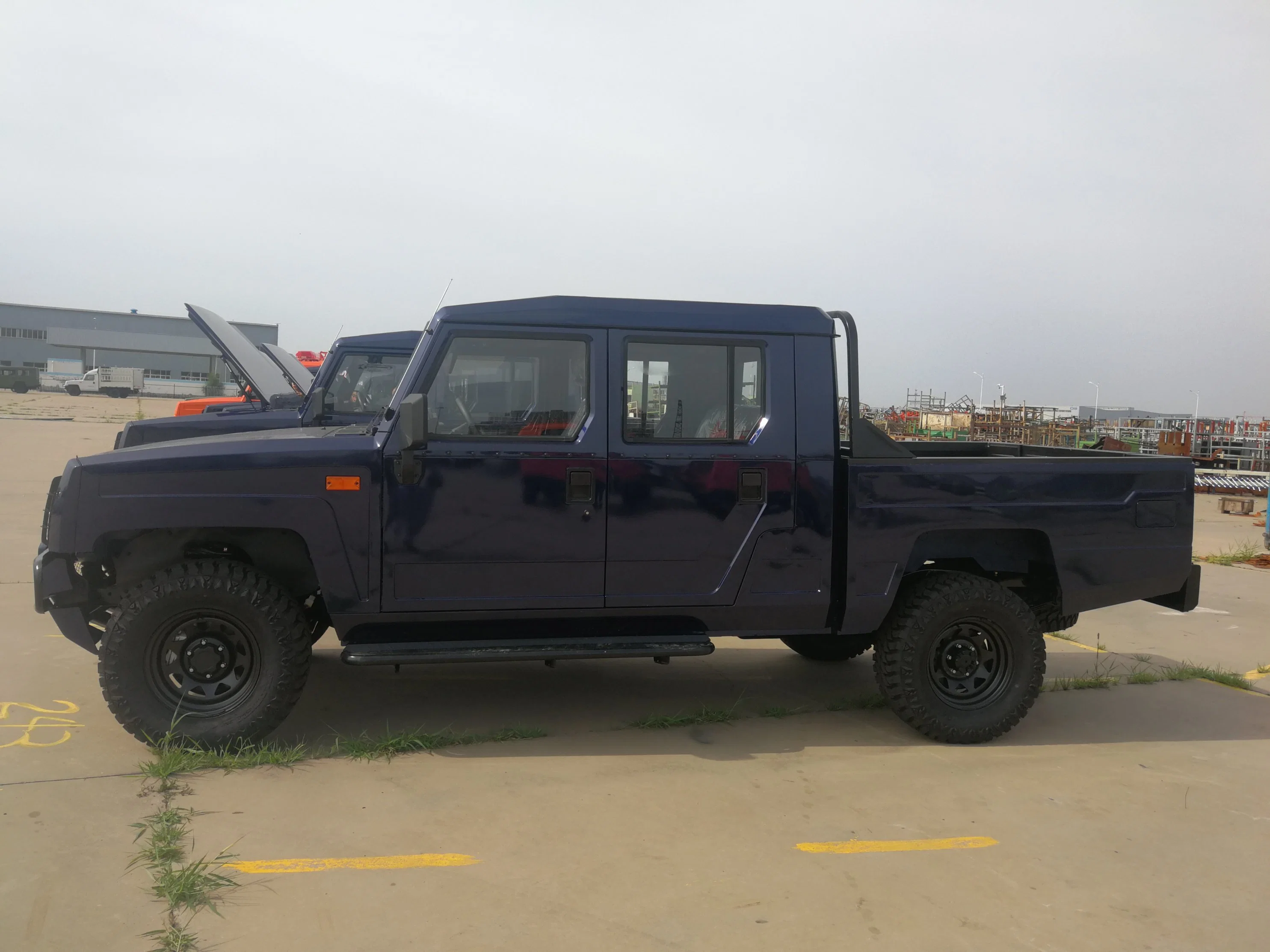 El lujo Crew Cab 4X4 / camión recolector Guerrero