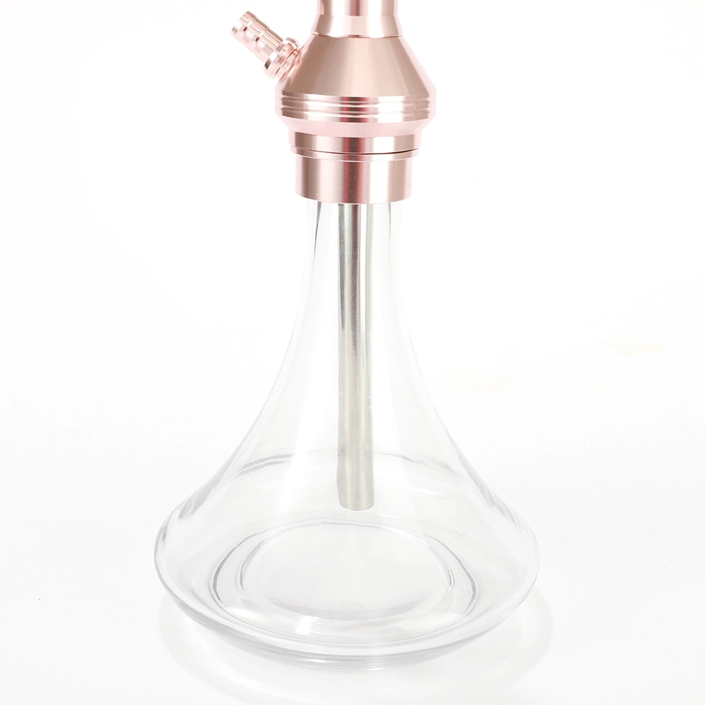 Hochwertiger Hookah in Aluminium Shisha aus modernem Glas Shisha