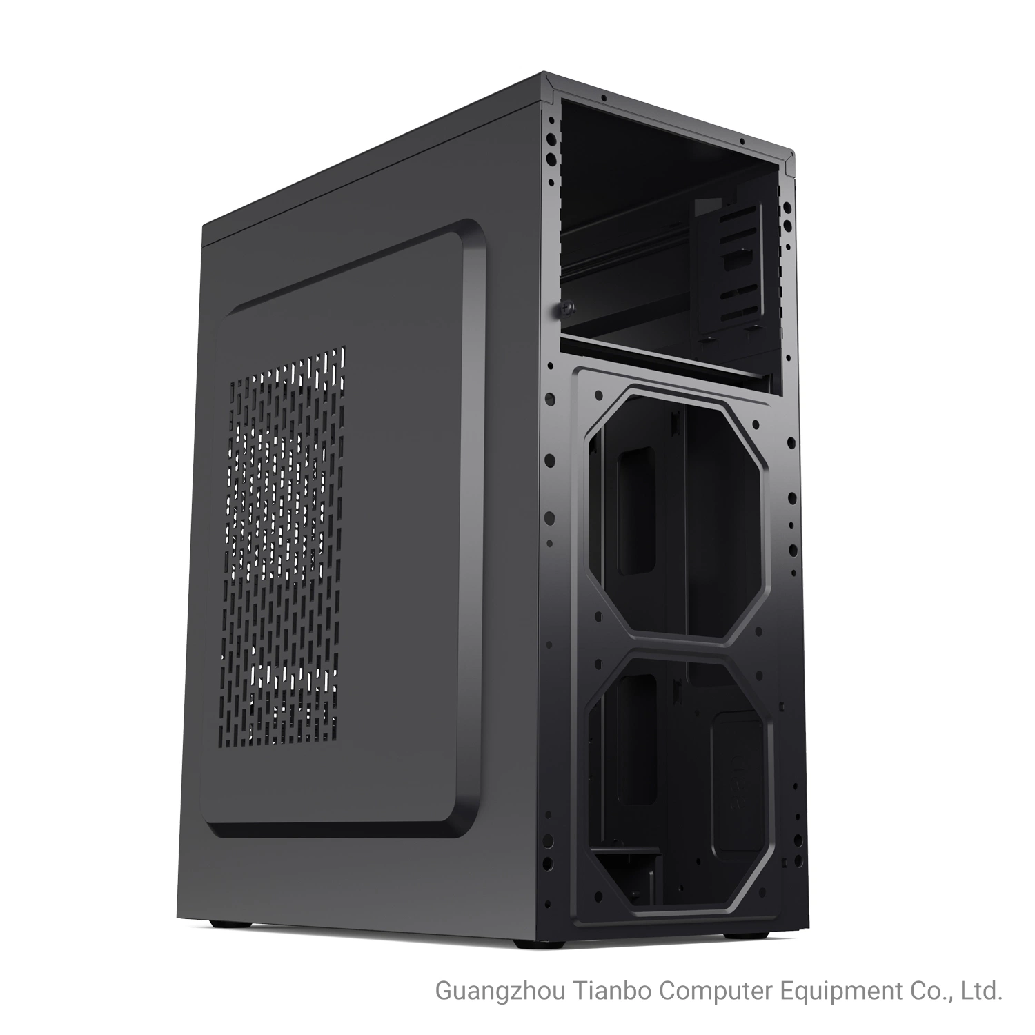 Traditional Vertical Computer Cabinet Small Size ATX Computer Case
