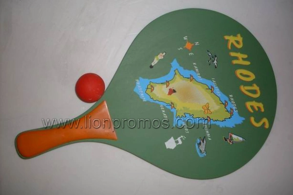 Football Club Promotional Souvenir Gift Beach Ball Racket Set