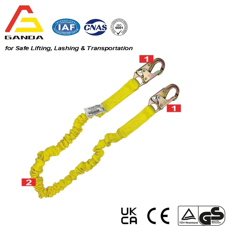 Certifcated en 361 o ANSI Standrd Cordón de Seguridad la cuerda de seguridad Ga 6119