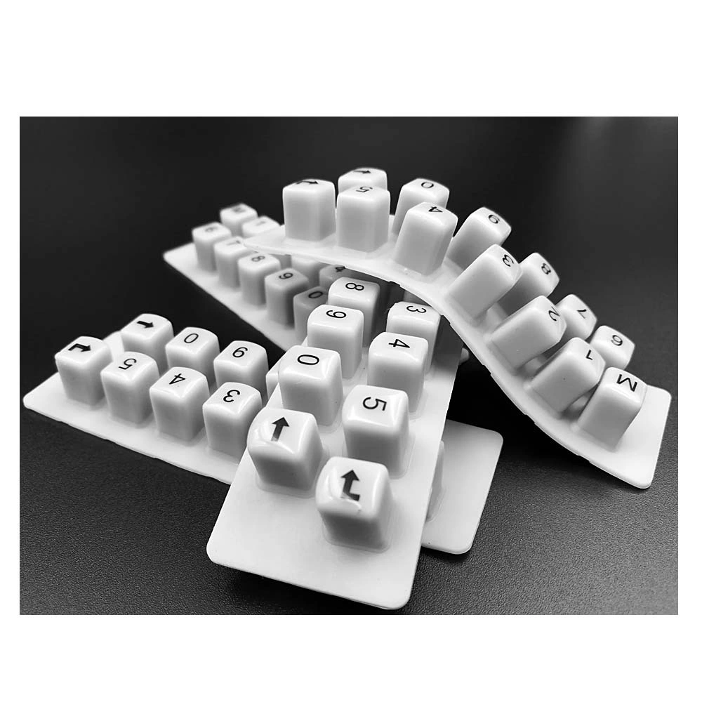 Meilleure vente terminal POS Pax S90 du clavier en caoutchouc de silicone clavier en caoutchouc de silicone pour télécommande du téléviseur