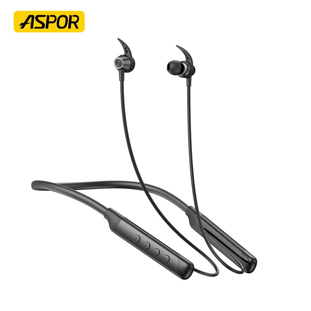 Auriculares de alta-fidelidade auricular sem fios pendurados 60 Horas versão V5.2 Fone de Ouvido Sem Fio