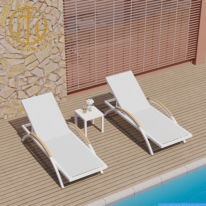 Outdoor Leisure Beach Lounge Chair Sun Room Seaside Pool Furniture