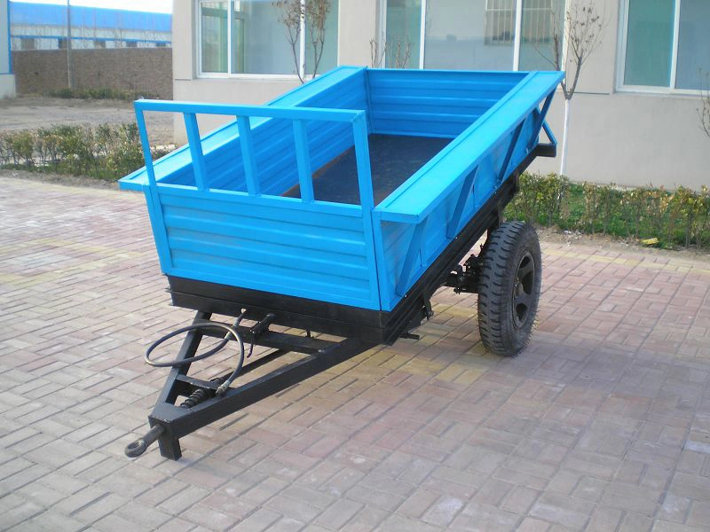 Hot-Sale Factory Price 2.0ton Single Axle 20-25 HP Tractor 3/Three Point Linkage/Mounted Farm Trailer