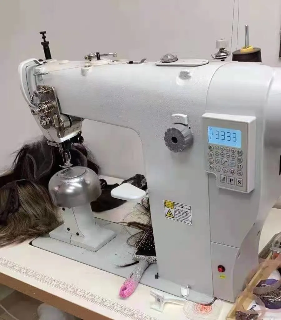 Zy810wda Single Needle Auto Trimmer Post Bed Wig Sewing Machine