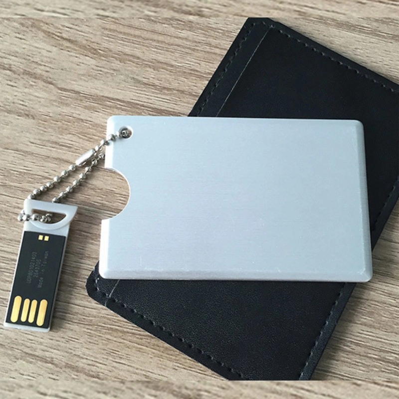 Novo Cartão de Crédito de alumínio de chegada da Unidade Flash USB