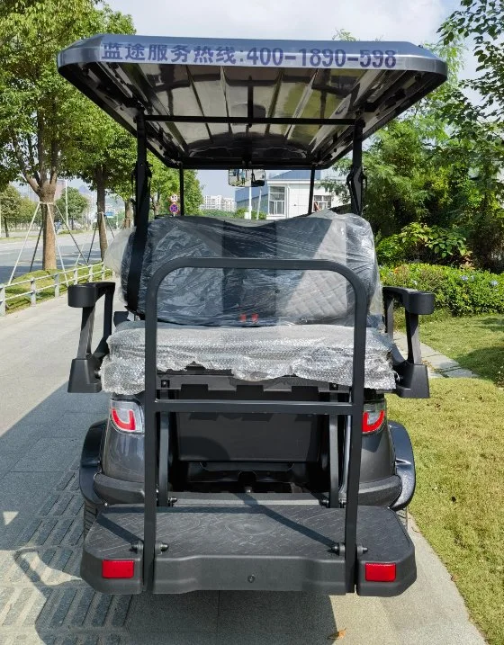 6 Seats Golf Car 5kw Motor Independent Suspension Disc Brake Power Steering 14 Inch Tires Electric Golf Cart