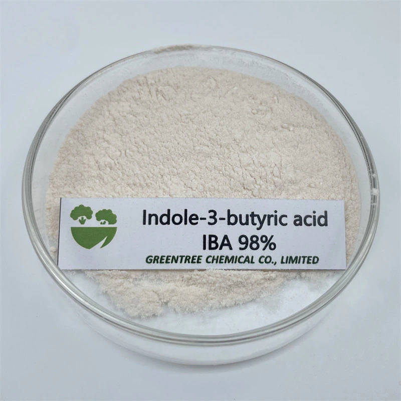 Indol-3-Buttersäure 98%TC IBA Hochwertige landwirtschaftliche Pflanzregulator CAS 133-32-4