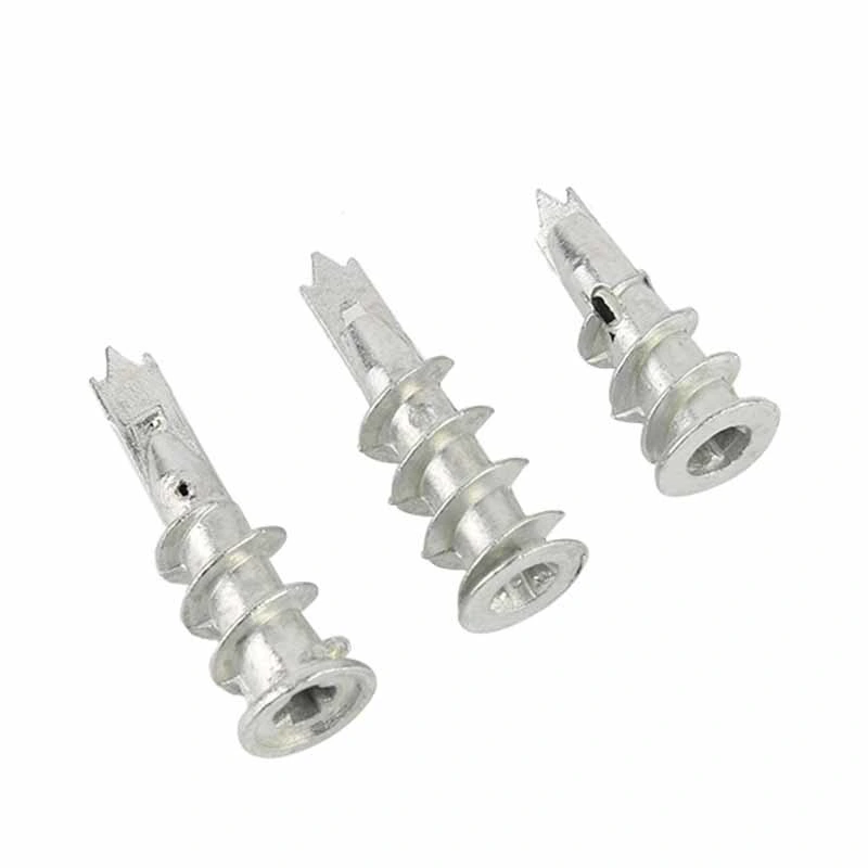 Zinc Heavy Duty Metal Wall Anchors Self-Drilling Drywall Anchors and Stainless Steel Screws Kit