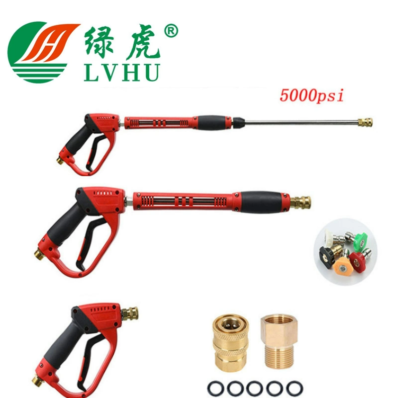 High Pressure Power Washer Wand Car Washer Soap Spray Nozzles Car High Pressure Water Gun