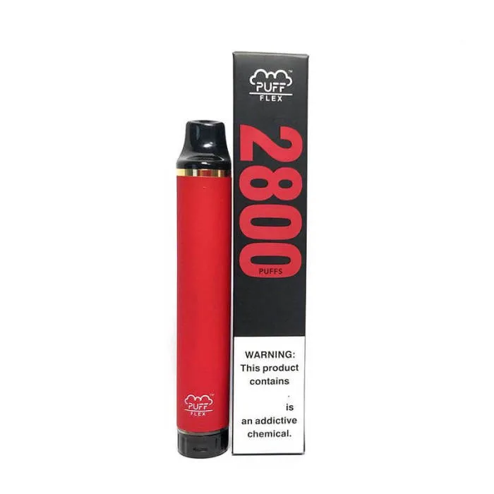 Одноразовый стартовый комплект Vape Puff Flex 2800 Заводские цены Vape Перо