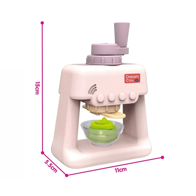 Wholesale/Supplier Kids New Products Ice Cream Machine Children Play House Hands-on Ability Training Color Mud Moulding Maker