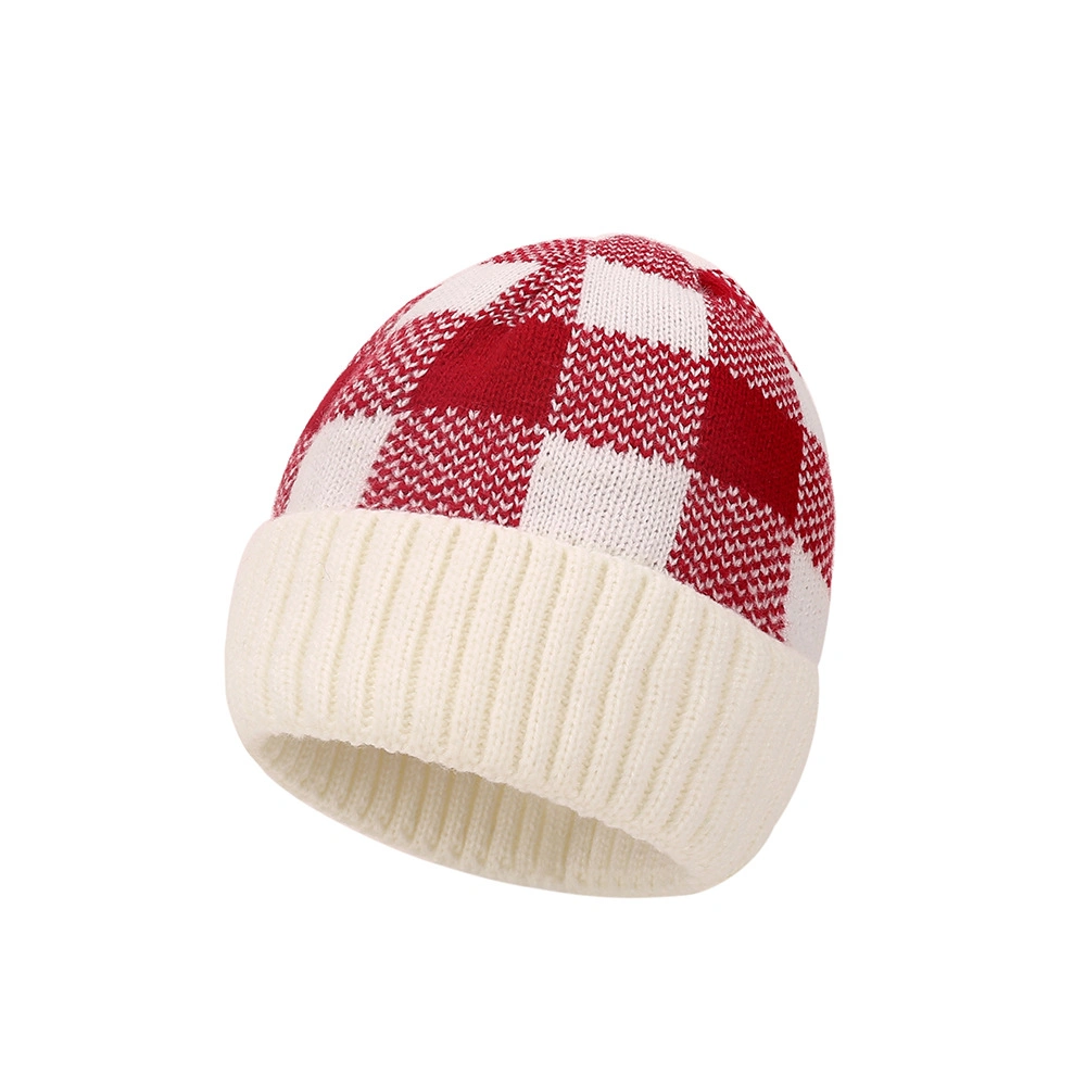 Commerce de gros bonnets de tricot Étiquette personnalisée Bonnet tricoté à bas prix promotionnels broderie logo Beanie Hat