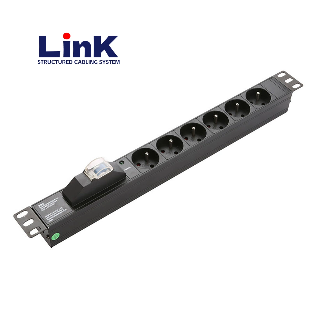 Basic Rack-Mounted PDU with 6/8/12 Surge-Protected Outlets and Circuit Breaker