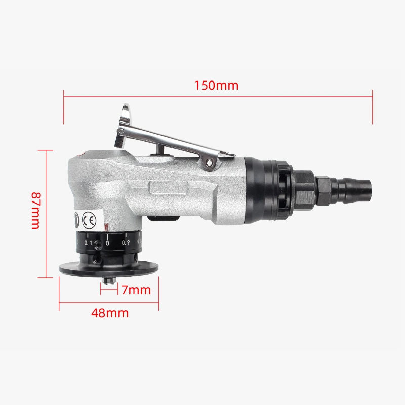 Velocidad sin carga de alta potencia 2800rpm Mini máquina neumática biselado