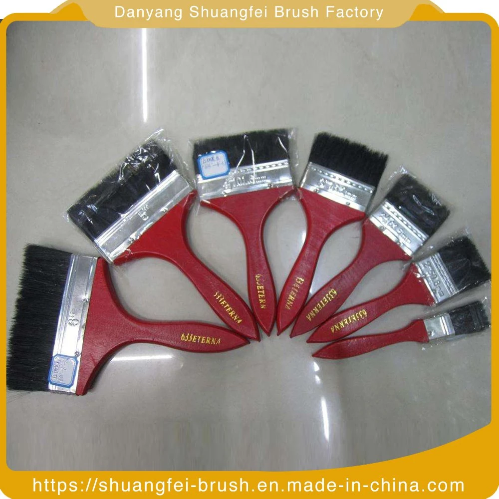 Decoration Tools Painting Brush Wall Wholesale/Supplier Wood Paint Brush with Different Size