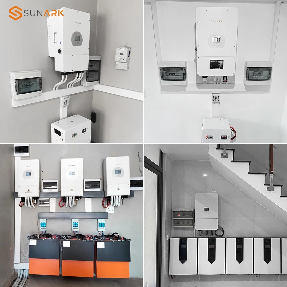 Sunark off Grid Hybrid Solar Inverter 20000W 30000W 15kw 20kw Three Phase PV Inverters