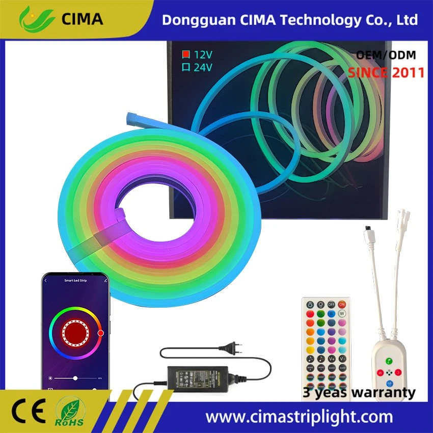 Cima 96LEDs/M 06*13 mm Smart RGB Neon Strip Light Kit