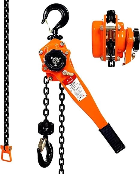 Heavy Duty Lifting 1.5meters Lever Hoist Customized 0.75ton Lever Chain Handle Chain Block Hoist