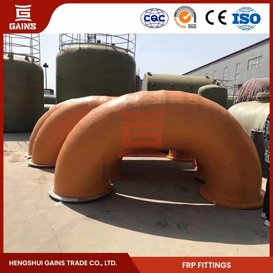 Gains FRP Welding Reducing Tee Suppliers FRP Fittings China FRP Equal Tee