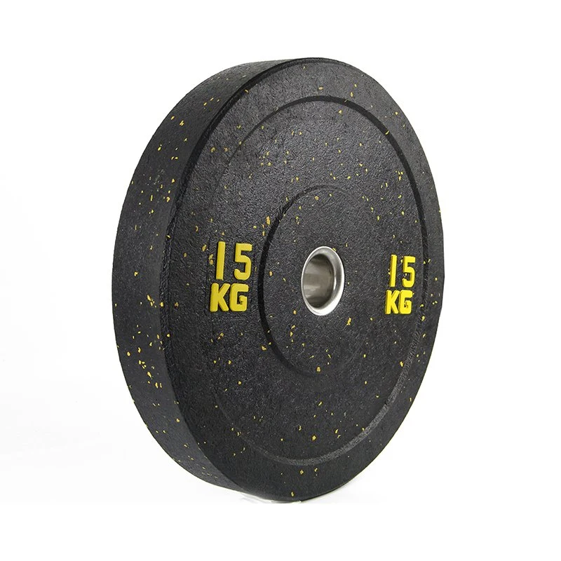 Fitness Competition Rubber Weightlifting Barbell Rubber Weight Plate