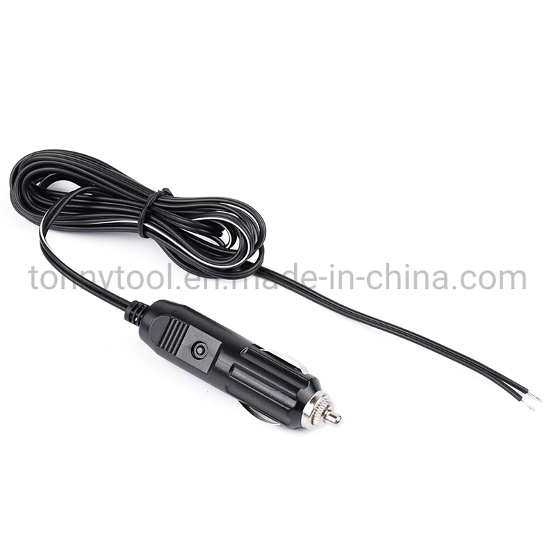 12V Fused Replacement encendedor enchufe con cables y 5A Fusible