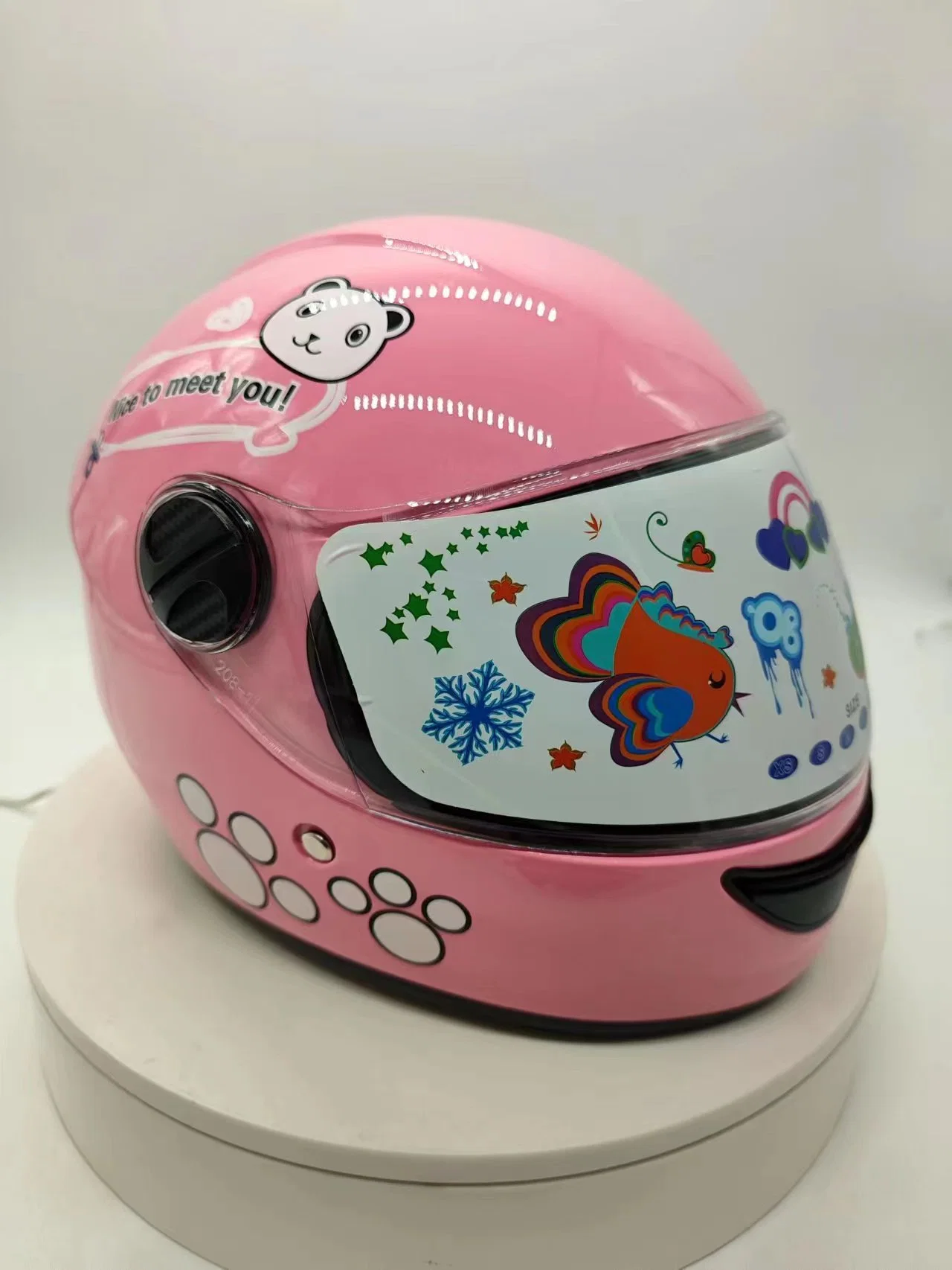 ABS Full Face Kids Helmets for Motorcycles, Scooters, Bicycles in DOT