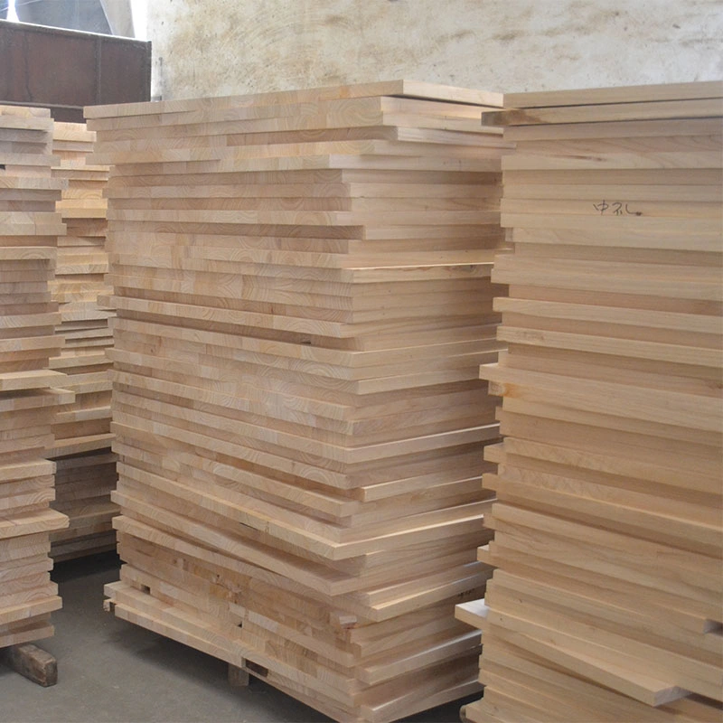 Natural Colored Paulownia Solid Plank Neat and Undistorted Paulownia Wood