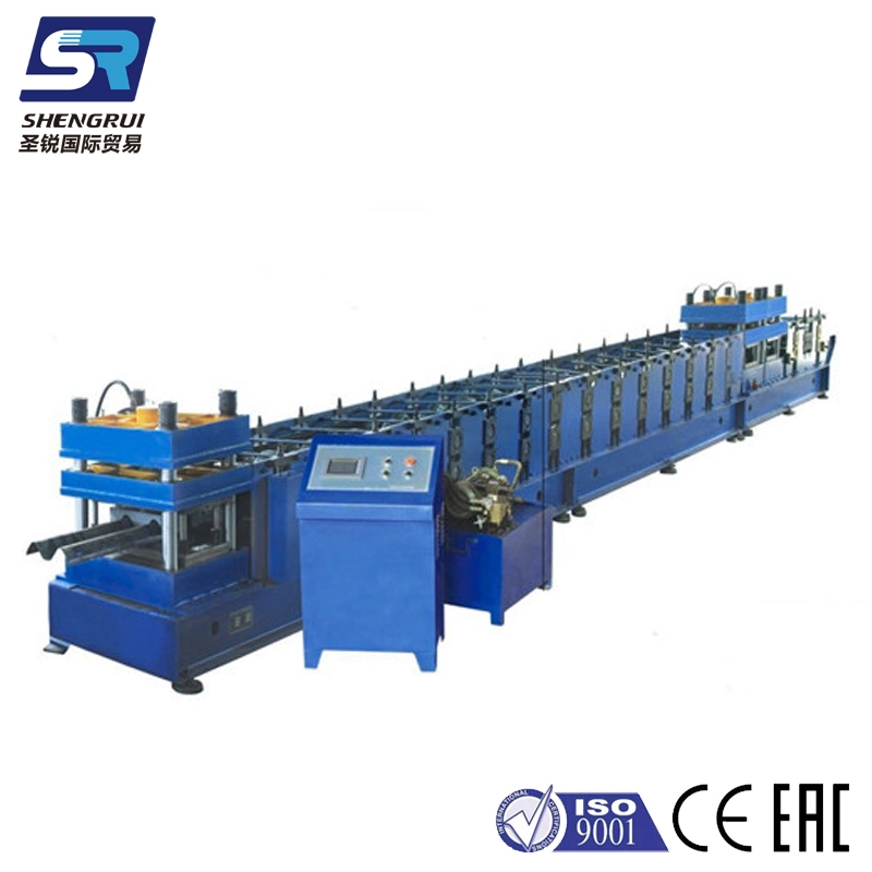 with CE/ISO9001 for Steel W/V Beam Traffic Barrier Roll Forming Machine