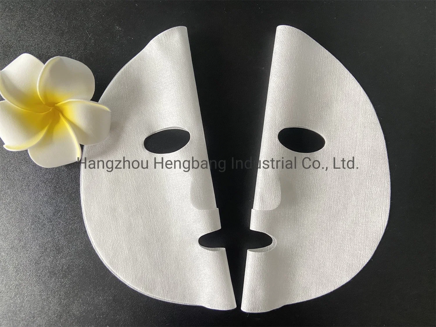 High quality/High cost performance  Special Wave Pattern Mesh Facial Mask Membrane (pre-cut)