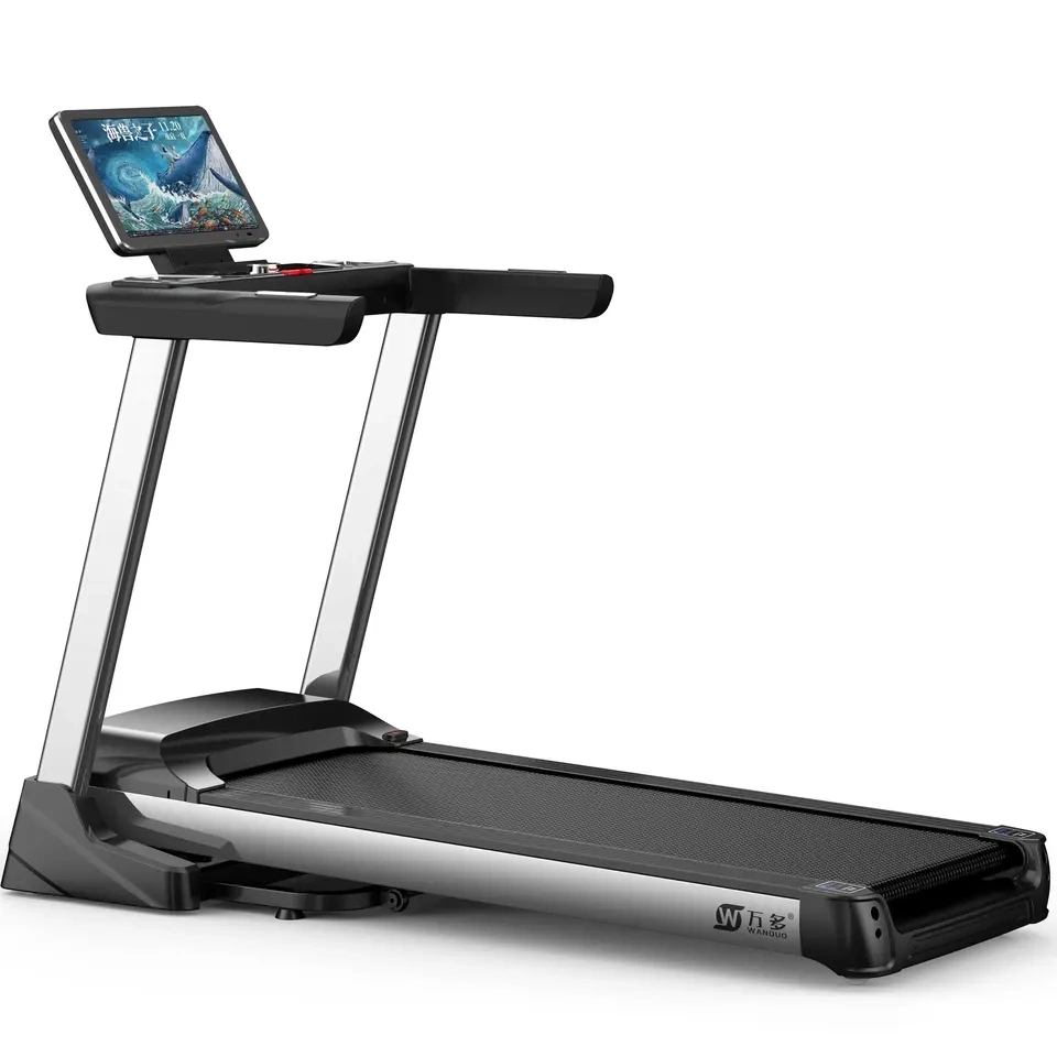 Best High-End Gym Fitness Equipment Folding Auto Incline Running Machine Smart Treadmill