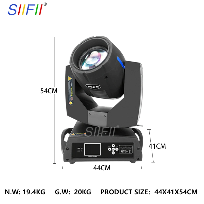 Haz Sharpy 7r 230 de la luz en movimiento de la biblioteca de Sharpy lavado lámpara de arco de 230W 7r cabezal movible de haz de luz Update Mini 7r 230 Wash Servicio OEM