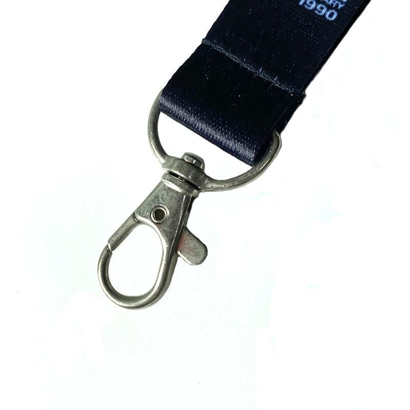 3/4 Inch Promotional Custom Logo Sublimation Printed Plastic Hook Airbus Neck Strap Airlines Lanyard