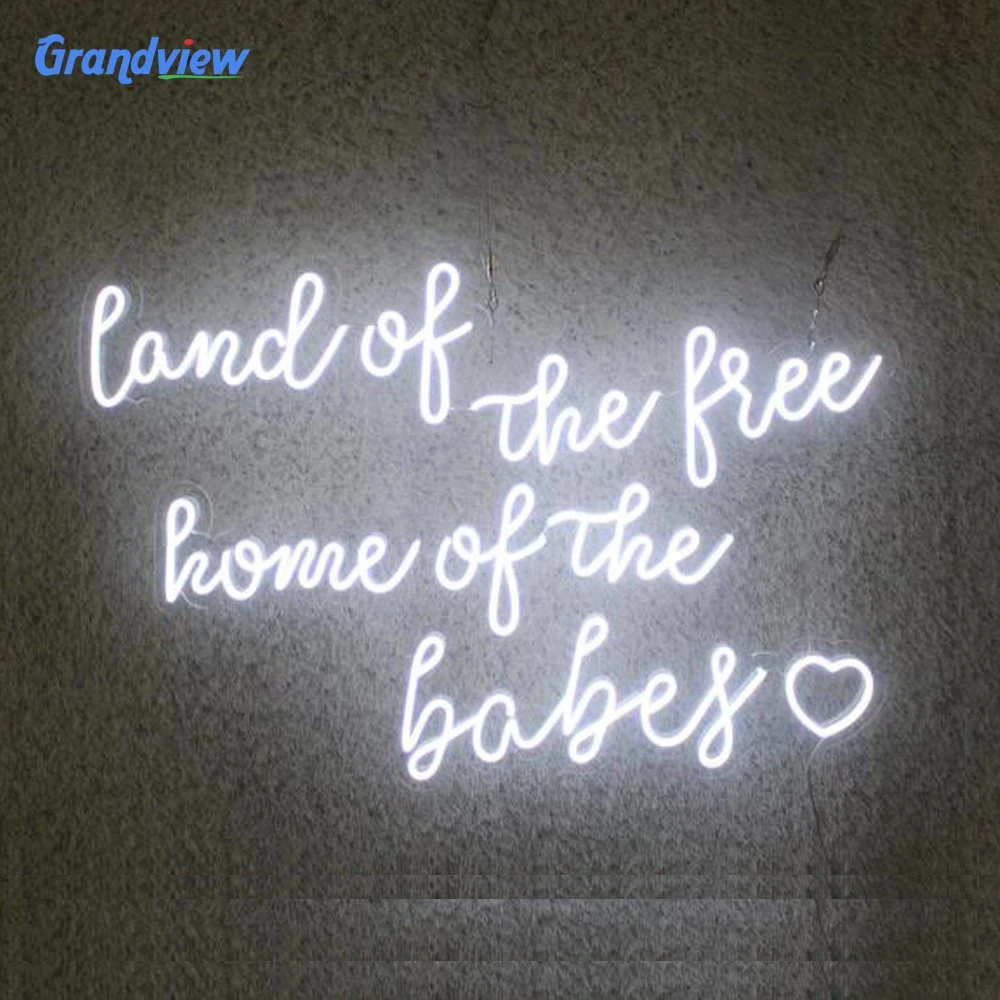 Customized Color and Customized Size Custom LED Acrylic Neon Sign LED House Neon Sign Lighting