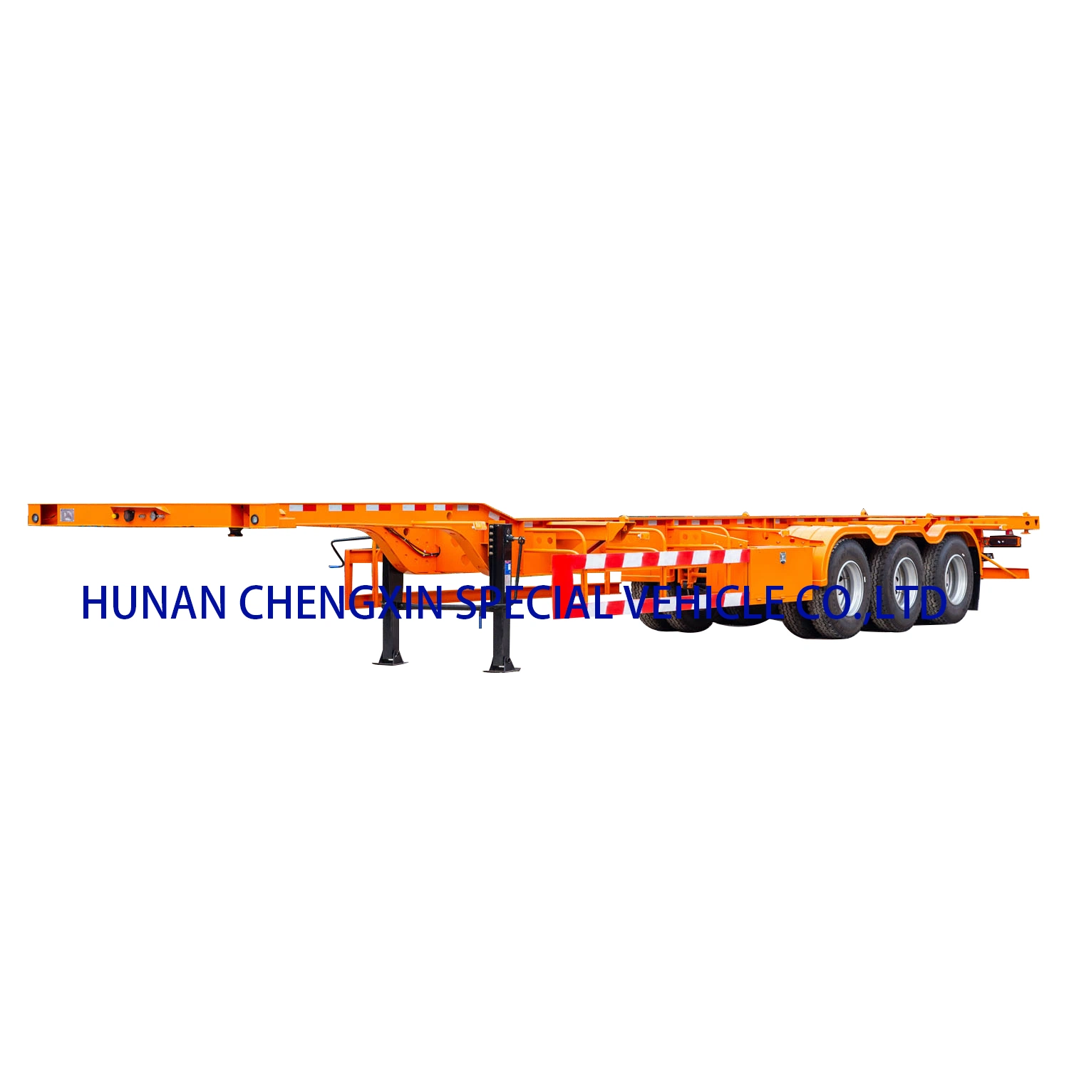 Container Skeleton Shipping Container Chassis Truck Semi Trailer