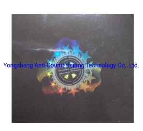 PVC Card Use Transparent Hologram Overlay Lamination Film