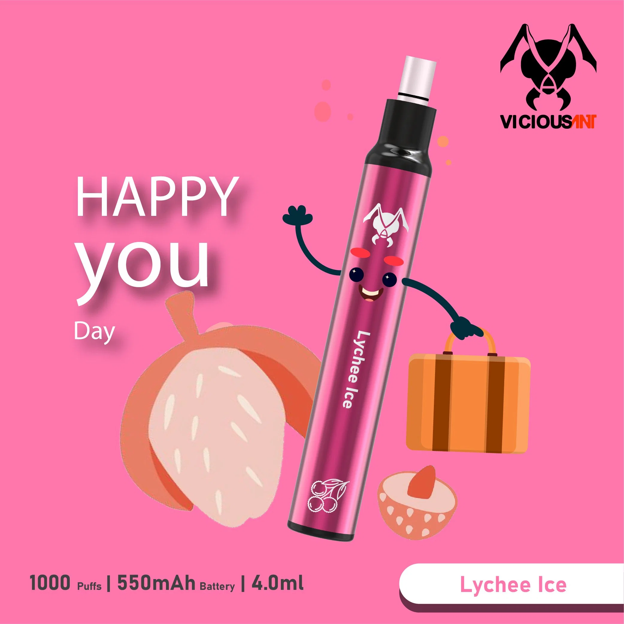 Haut de la qualité Vape colorés de gros stylo jetable 1000 Pod bouffées E cigarette USA Hot vendre 2022 Nouveau produit