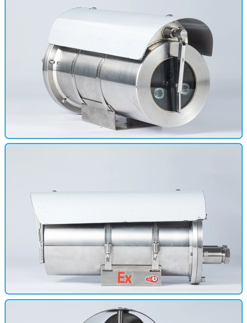 High quality/High cost performance  Explosion Proof Network Camera Wiper Zoom Explosion Proof IP Camera