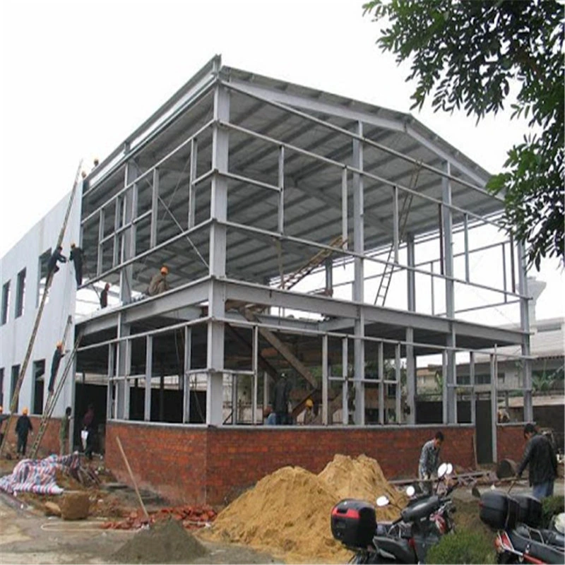 Prefab Metal Frame House Shed Storage Prefabricated Steel Structure Warehouse Constrction Office Building