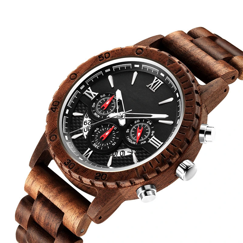 Reloj de madera para hombres (CFWT-036)