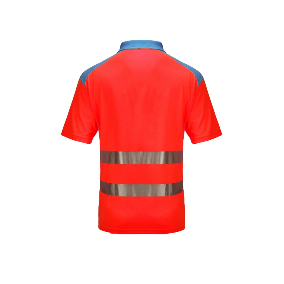 Custom Hola Viz Polo reflectante de seguridad de los EPI Ropa de trabajo uniforme