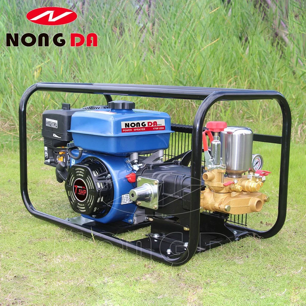 Nongda 22A 30A 6,5HP 7,5HP Hochdruck-Benzinmotor Leistung Spritze