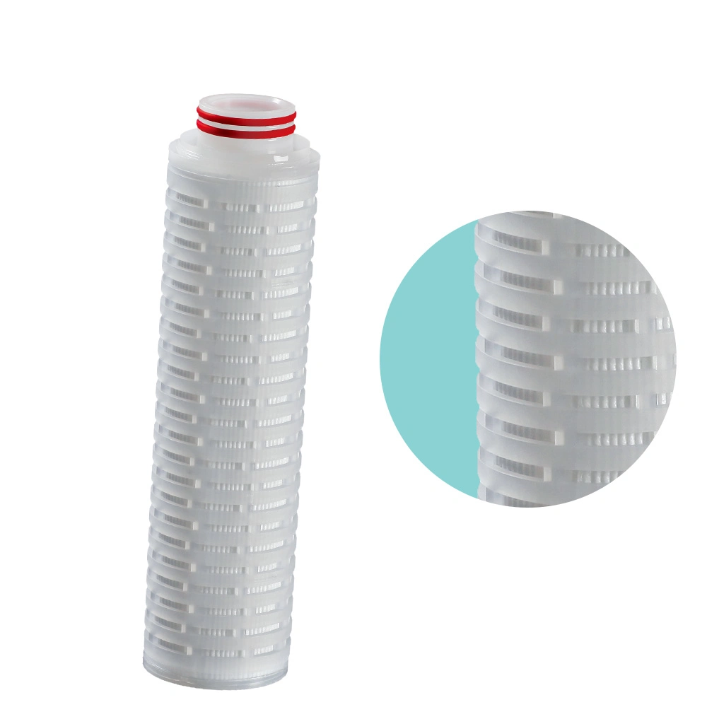 Membrane en PES Darlly Double-Layer hydrophiles cartouche de filtre plissé 022UM PES asymétrique des filtres pour filtration des liquides visqueux