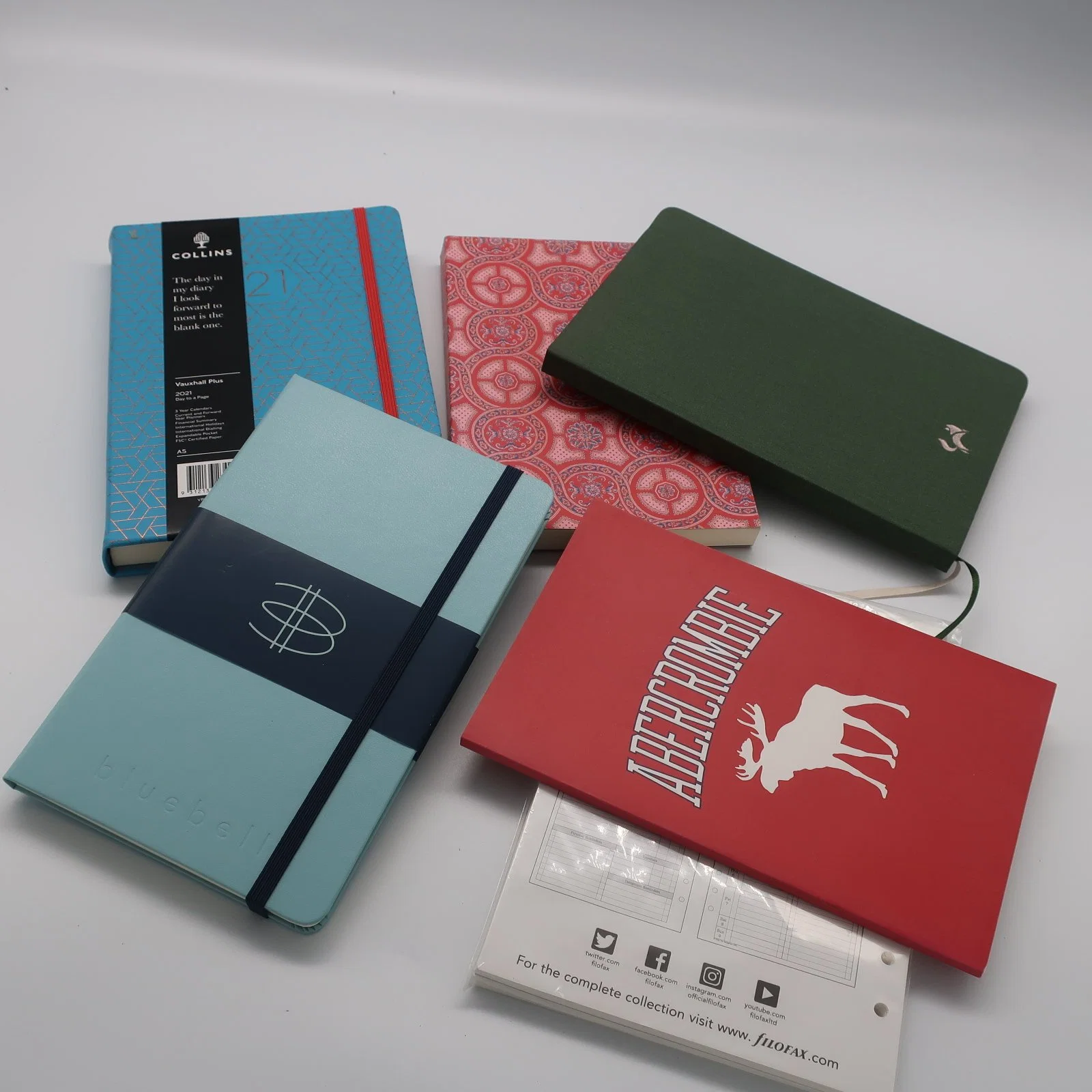 Simple 4c Cover Printing and Inner Page Horizontal Line Notebook for Promotion