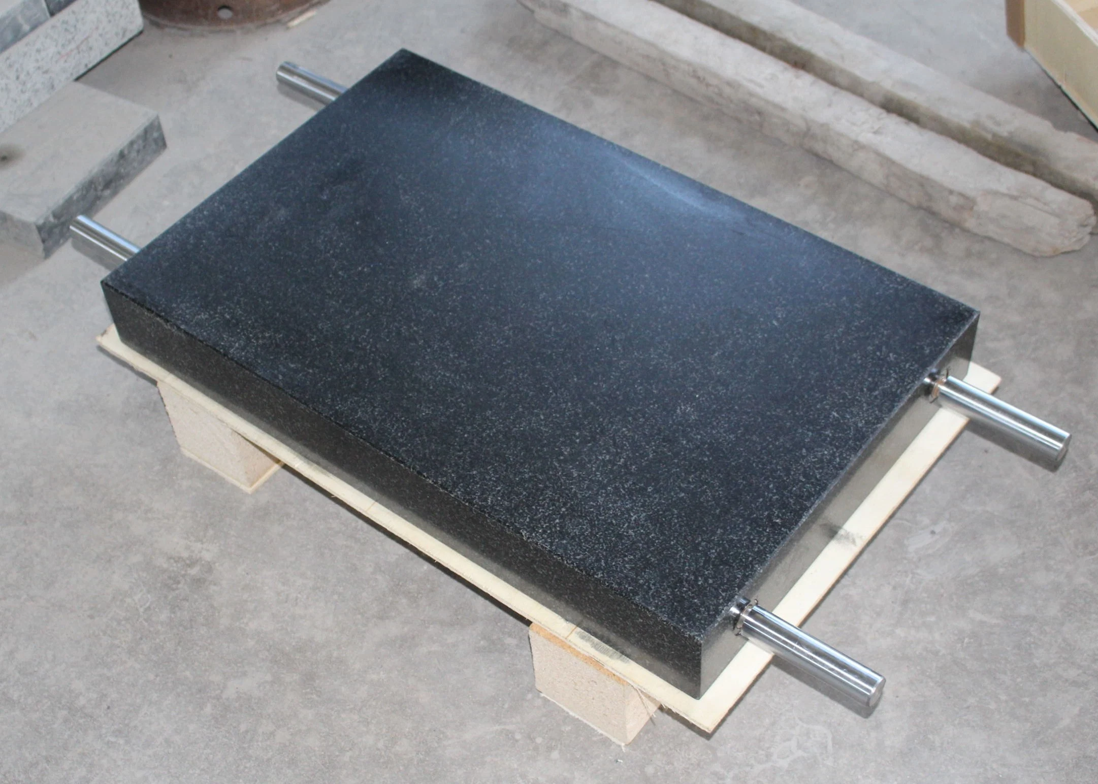 Black Precision Granite Surface Plate Laboratory Measuring Tool